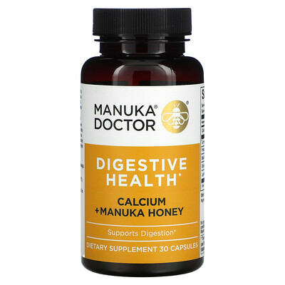 

Manuka Doctor Здоровье пищеварительной системы кальций и мед манука 30 капсул