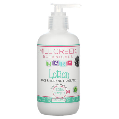 

Mill Creek Botanicals детский лосьон с гамамелисом, для особо чувствительной кожи, без отдушки, 255 мл (8,5 жидк. унции)