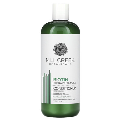 Mill Creek Botanicals Кондиционер с биотином, лечебный эффект, 414мл (14жидк. унций)