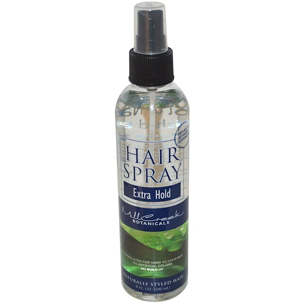 Mill Creek, Hair Spray, Extra Hold, 8 fl oz (240 ml) (Discontinued Item) 
