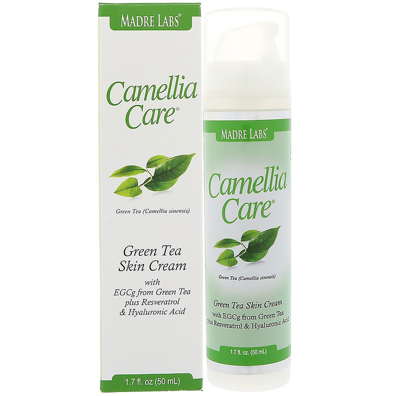 Madre Labs, Camellia Care, Green Tea Facial Cream, 1.7 fl oz (50 ml