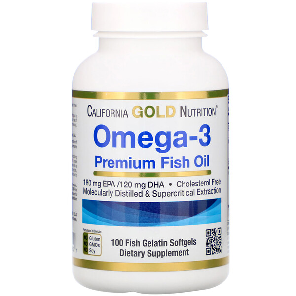 California Gold Nutrition, ΠΠΌΠ΅Π³Π°-3, ΡΡΠ±ΠΈΠΉ ΠΆΠΈΡ ΠΏΡΠ΅ΠΌΠΈΠ°Π»ΡΠ½ΠΎΠ³ΠΎ ΠΊΠ°ΡΠ΅ΡΡΠ²Π°, 100Β ΡΡΠ±Π½ΠΎ-ΠΆΠ΅Π»Π°ΡΠΈΠ½ΠΎΠ²ΡΡ
ΠΊΠ°ΠΏΡΡΠ»