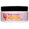 Body Butter, Citrus Splash, Moisturizing with Argan & Marula Oils + Shea Butter, 7 oz. (198 g)