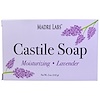 Castile Lavender, Bar Soap, Vegan, 5 oz (141 g)