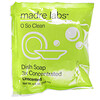 Madre Labs, Dish Soap, 3x Concentrate, Unscented, 6 Pouches, 4 fl oz (118 ml) Each