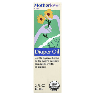 Motherlove, Baby, детское масло под подгузник, 59 мл
