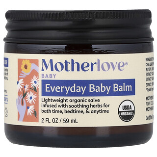 Motherlove, Baby, Everyday Baby Balm, 2 fl oz (59 ml)