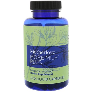 Motherlove, More Milk Plus, 120 Liquid Capsules