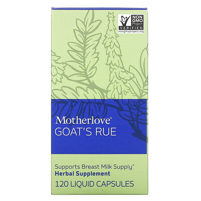 Motherlove Goat's Rue, 120 капсул с жидкостью