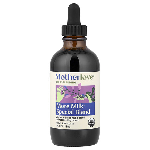 Motherlove, Breastfeeding, Spezialmischung für mehr Milch in der Stillzeit, 118 ml