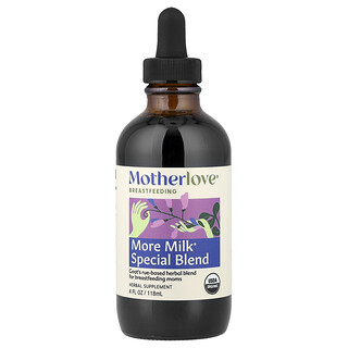 Motherlove, Lactancia, Mezcla especial para la lactancia, Más leche, 118 ml (4 oz. líq.)