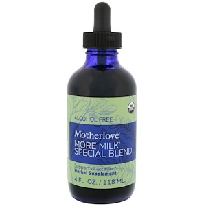 Отзывы о МазерЛав, More Milk Special Blend, Alcohol Free, 4 fl oz (118 ml)