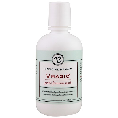 Medicine Mama's VMagic, нежный гель для женской гигиены, 4 унции (118 мл)