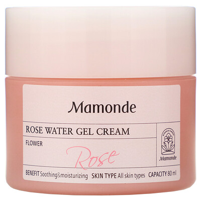 Mamonde Гелевый крем с розовой водой, 80 мл