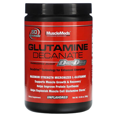 

MuscleMeds Glutamine Decanate Unflavored 10.58 oz (300 g)