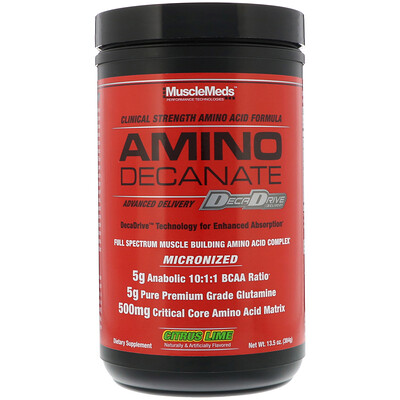 

Amino Decanate, Citrus Lime, 13.5 oz (384 g)