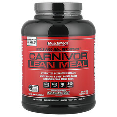 Carnivor™ Lean Meal, шоколадна помадка, 2020 г (4,4 фунта)