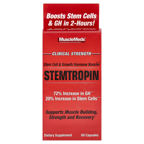 MuscleMeds, Stemtropin, 60 cápsulas