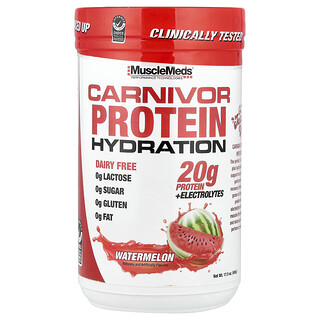 MuscleMeds, Carnivor Protein Hydration, кавун, 496 г (17,5 унції)