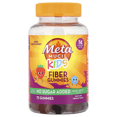 Kids, Fiber Gummies, Mixed Berry, 72 жувальні таблетки