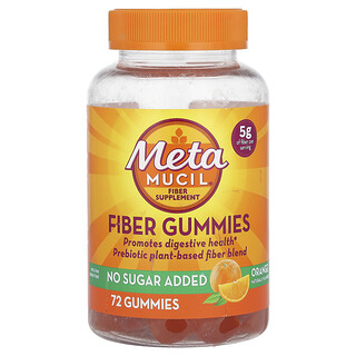Metamucil, Fiber Gummies, Πορτοκαλί, 72 Gummies