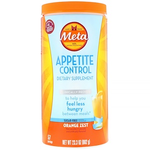 Отзывы о Metamucil, Appetite Control Dietary Supplement, Powder, Orange Zest, 1.45 lbs (662 g)