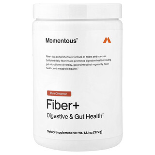 Momentous, Fiber+, Canela pura, 372 g (13,1 oz)