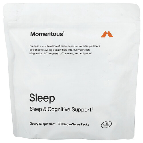 Momentous, Sleep, 30 Einzelportionspackungen