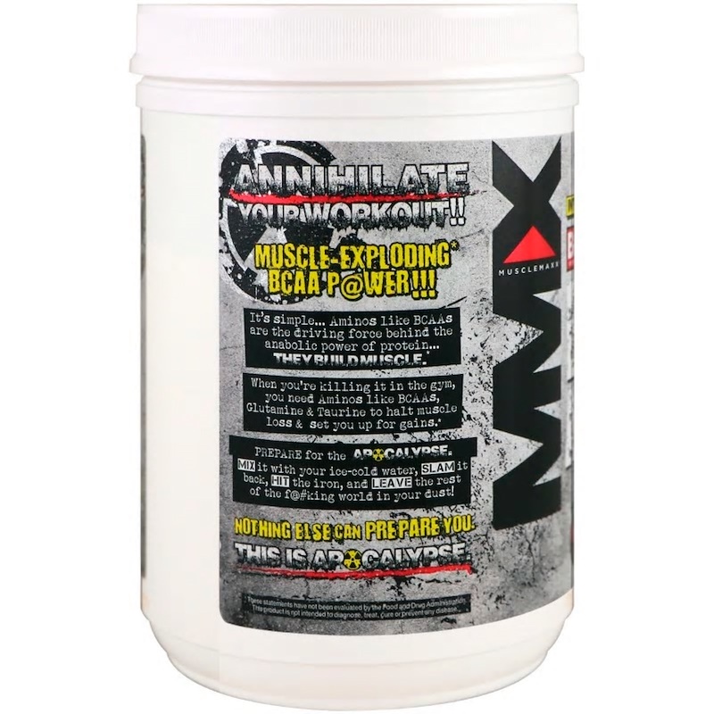 MuscleMaxx, BCAA Apocalypse, IntraWorkout, B12
