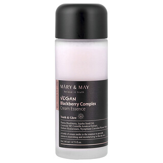 Mary & May, vegan Qara tut Kompleks krem dəstəsi , 4.73 fl oz (140 ml)