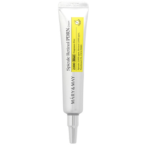 Mary & May Spicule Retinol PDRN Cream, Fragrance Free, 0.52 oz (15 g)