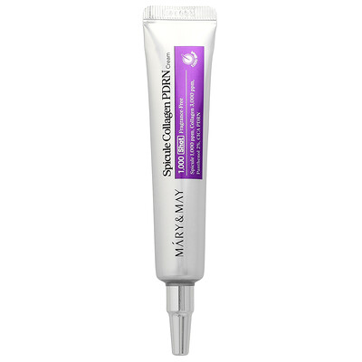 Mary & May, Crema con colágeno PDRN para espículas, Sin fragancia, 15 g (0,52 oz)