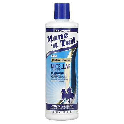 

Mane 'n Tail The Original, Micellar Conditioner, Biotin Infused, 11.2 fl oz (331 ml)