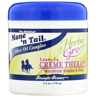 Mane 'n Tail, Herbal Gro, Leave-In Creme Therapy, 5.5 أونصة (156 غ)