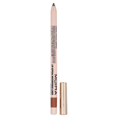 Moira Beauty, Delineador a prueba de agua Lip Appeal, 004 Afterparty, 0,6 g (0,021 oz)