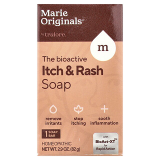 Marie Originals, The Bioactive Mydło w kostce świąd i wysypka, 82 g