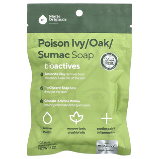 Marie Originals, tabletă de săpun Poison ieder/stejar/sumac, 30 ml