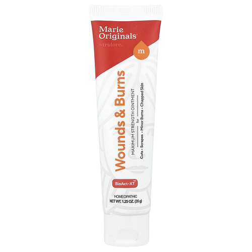 Marie Originals Wounds & Burns Healing Ointment, Maximum Strength, 1 oz (28 g)
