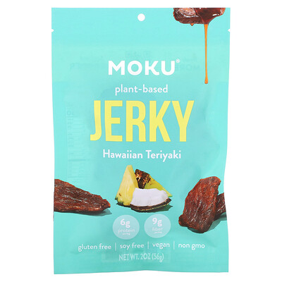 

Moku Plant-Based Jerky Hawaiian Teriyaki 2 oz (56 g)