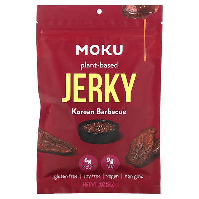 

Moku Plant-Based Jerky Korean Barbecue 2 oz (56 g)