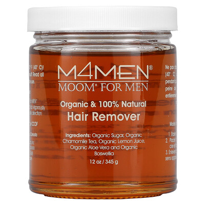 Купить Moom M4Men, Средство для удаления волос у мужчин, 12 унций (345 g)