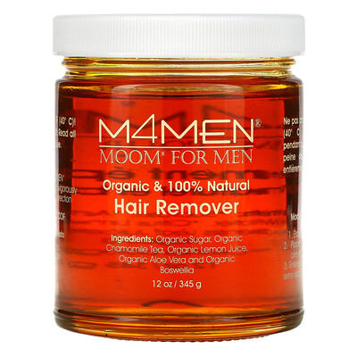 Moom M4Men, Средство для удаления волос у мужчин, 12 унций (345 g)