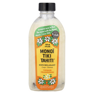 مونوا تياري تاهيتي‏, Monoi Tiki Tahiti® ، تيباني ، زيت جوز الهند ، 4 أونصة سائلة (120 مل)