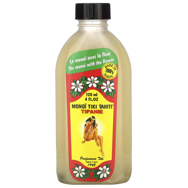 Monoi Tiare Tahiti‏, Coconut Oil, Tipanie (Plumeria) , 4 fl oz (120 ml)