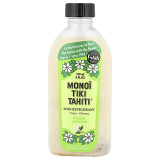Monoi Tiare Tahiti, Monoi Tiki Tahiti®,, Coconut Oil, Pitate Jasmine, 4 fl oz (120 ml)