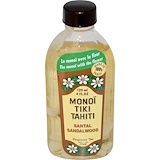Monoi Tiare Tahiti, Monoi Tiki Tahiti, Сандаловое дерево, 4 жидких унции (120 мл) отзывы