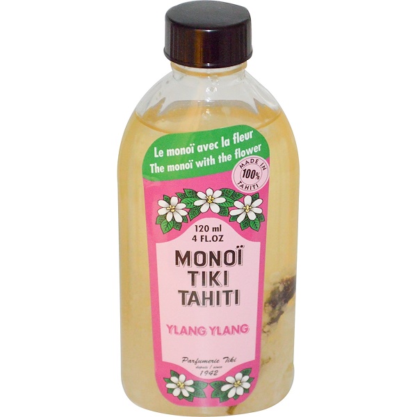 Monoi Tiare Tahiti, Coconut Oil, Ylang Ylang , 4 fl oz (120 ml)