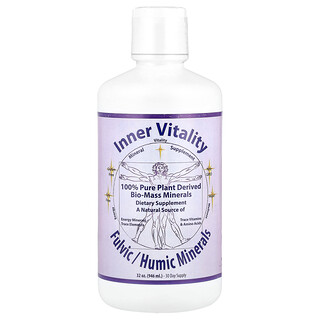Morningstar Minerals, Inner Vitality, minerały fulwowe/humusowe, 946 ml