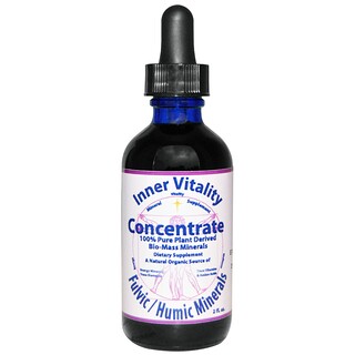 Morningstar Minerals, Inner Vitality, Concentrate, Fulvic/Humic Minerals, 2 fl oz