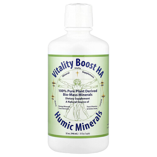 Morningstar Minerals, Vitality Boost HA, Humic Minerals, 32 oz (946 ml)